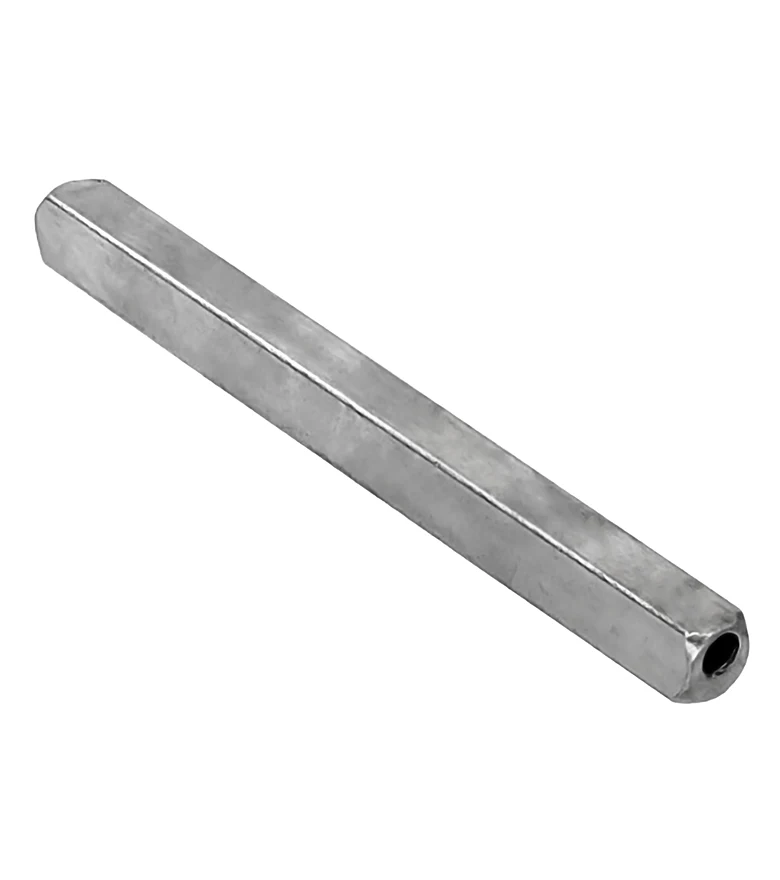 Vierkantstift als Verbindungselement.